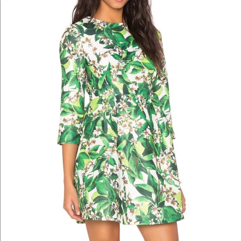 Blaque Label Floral Dress size small